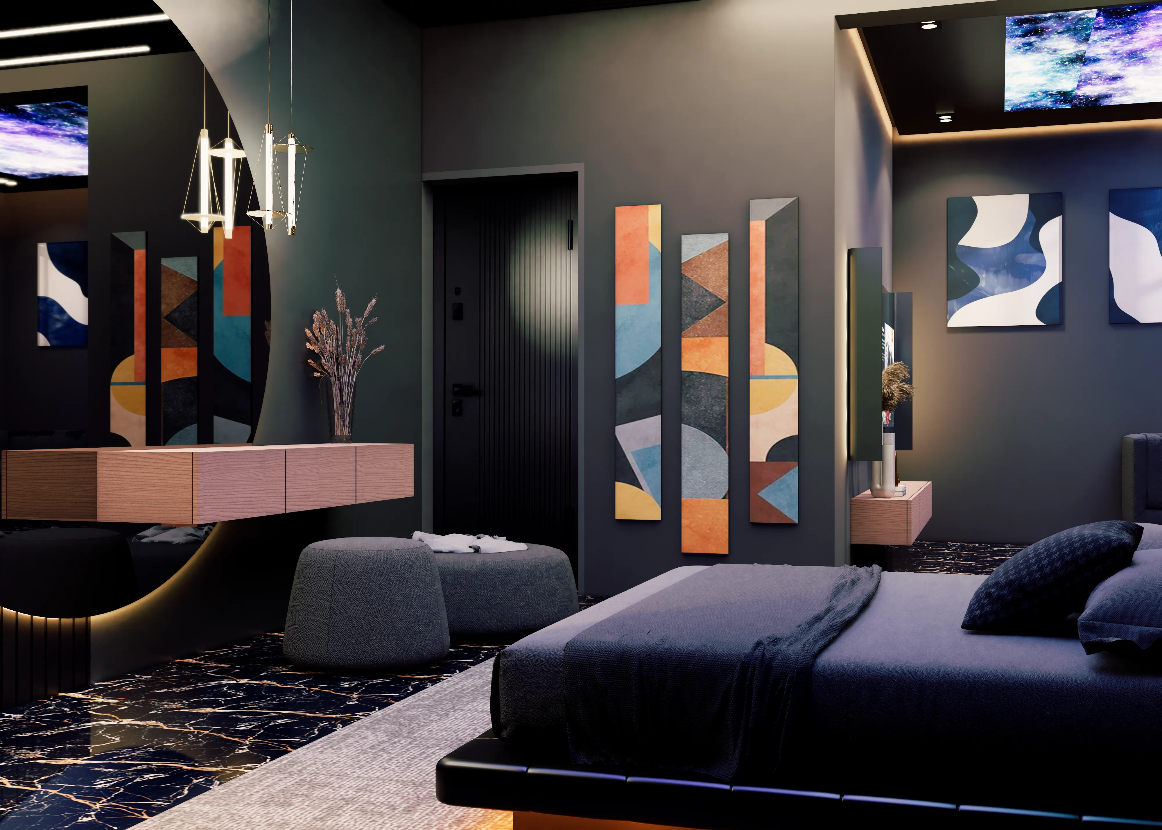 Madhav City premium interior